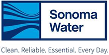 Sonoma Water logo with tagline 219