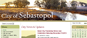 City of Sebastopol Website