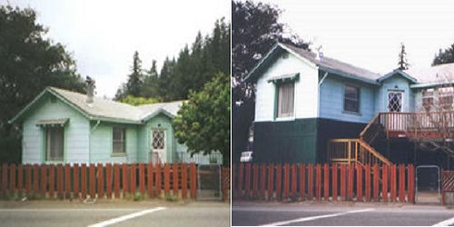 Flood Elevation Before and After