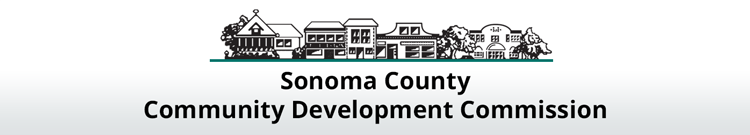 Sonoma County Community Development Commission Banner 750
