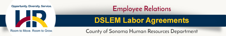 Deputy Sheriff's Law Enforcement Management Unit (DSLEM) Labor Agreements