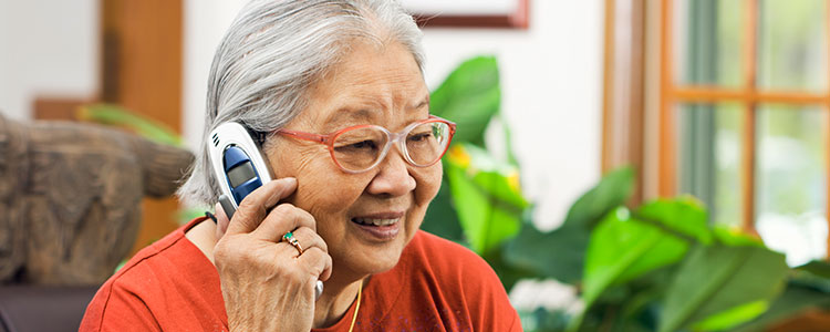 Senior Woman With Phone