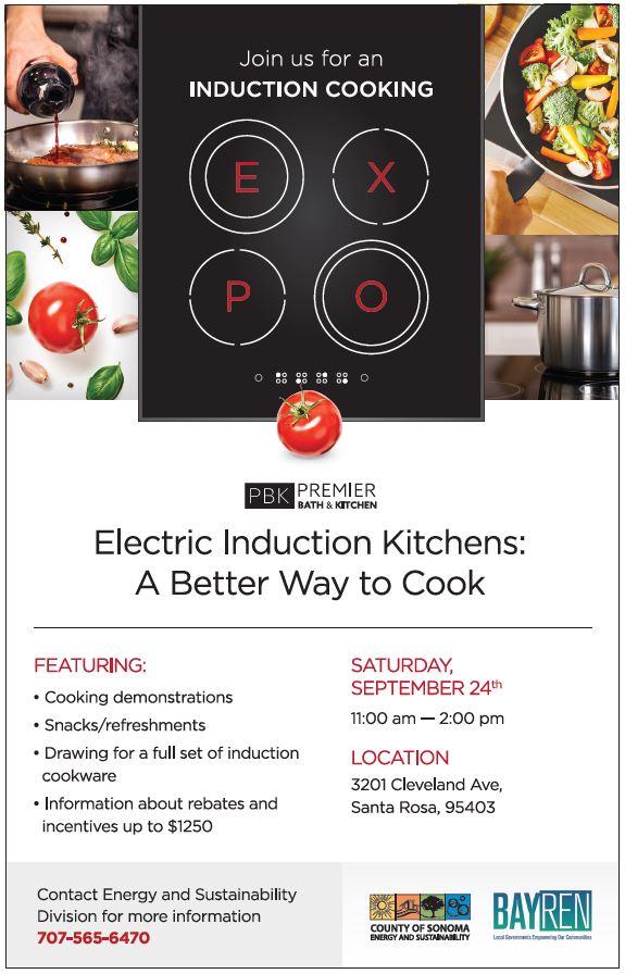 Induction Cooking Expo Flyer