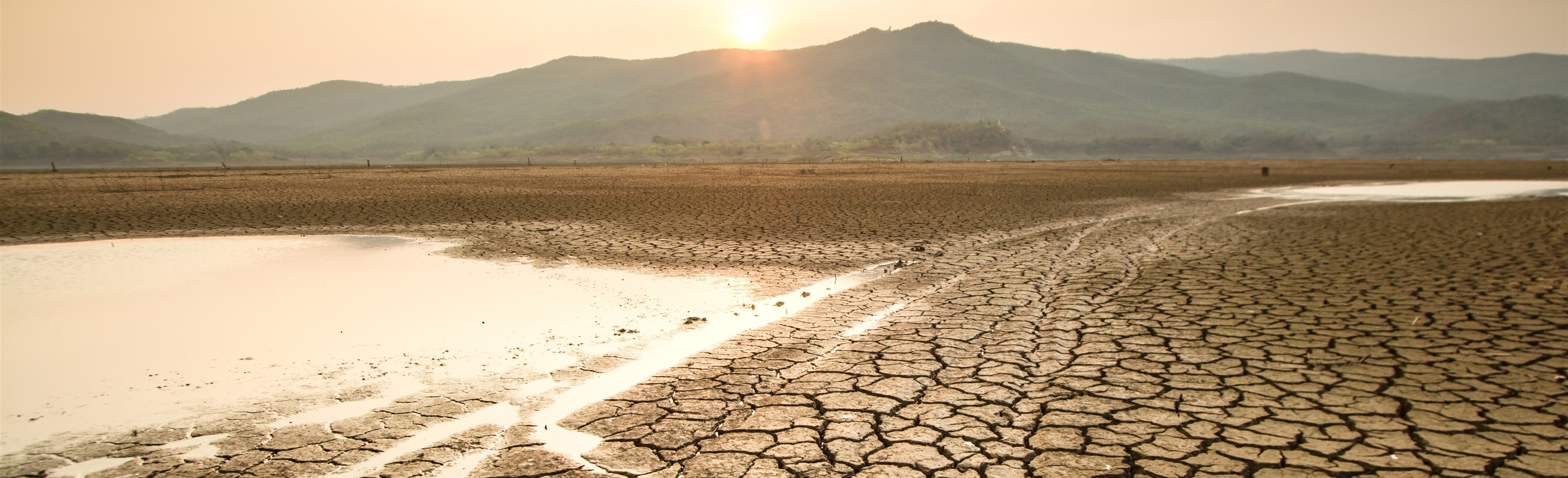 Dry lake bed