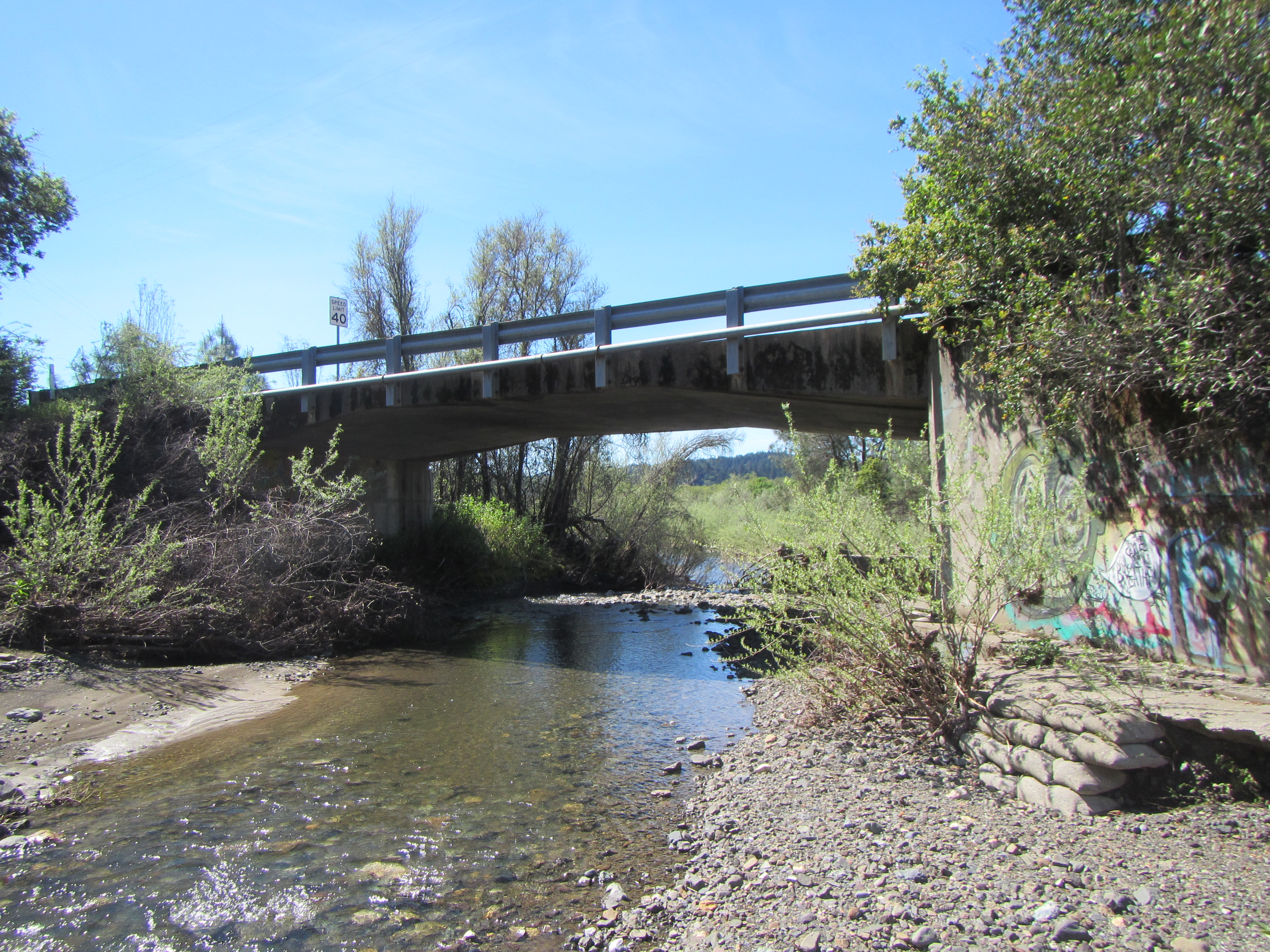 River Road Bridge over Gill Creek