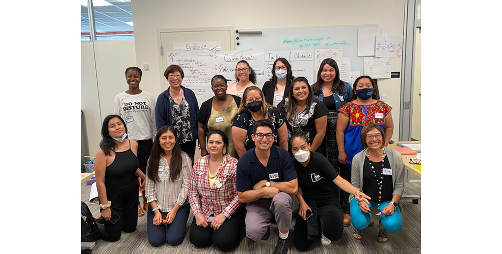 Southwest Santa Rosa community leaders participated in a Freedom Dreamers Circle in May 2022, kicking off community input for a new Agenda for Action (Photo courtesy of On the Margins)