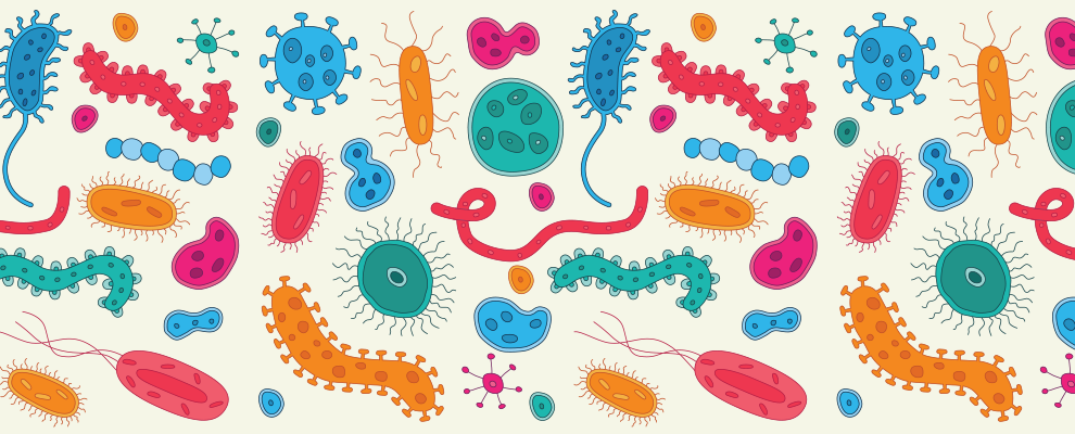 Illustration of germs