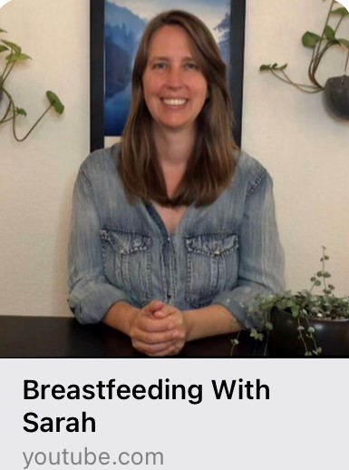 Breastfeeding with Sarah