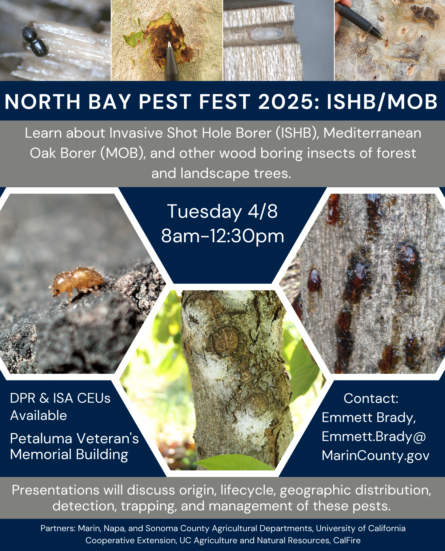 North Bay Pest Fest Event Flier